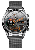LIGE Men Smart Watch Sports Fitness Tracker Bluetooth Calls Voice Chat Heart Rate Monitor for iPhone iOS Android
