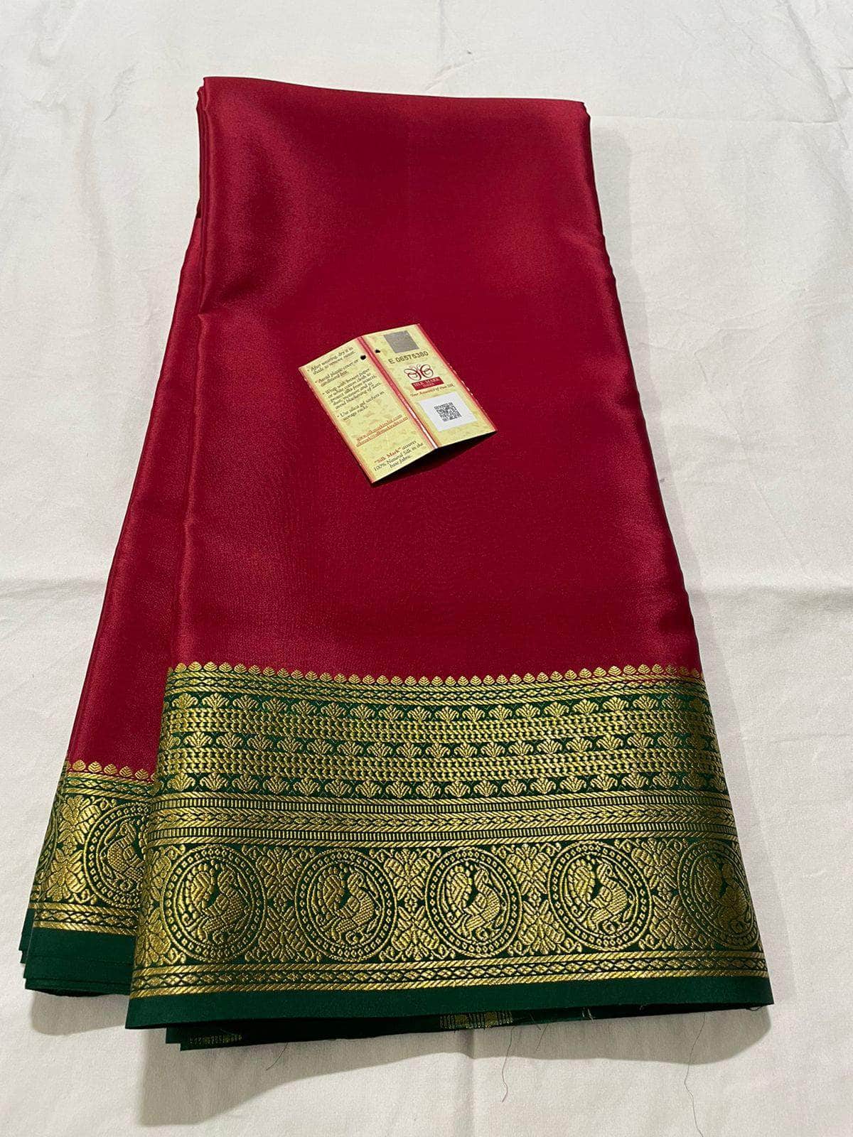 Designer 100gm Thickness South Silk Saree- Mysoree Silk Saree
