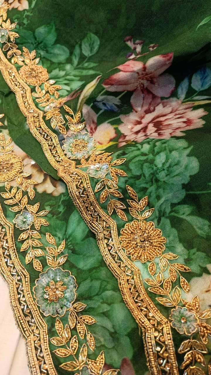 Designer Pure Organza Saree