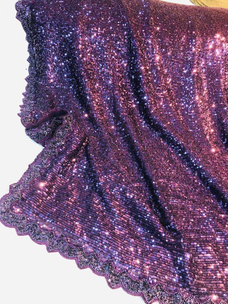 Designer Sequin Saree