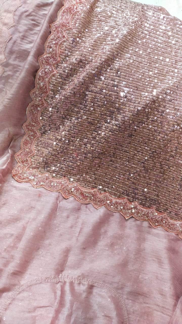 Designer Sequin Saree