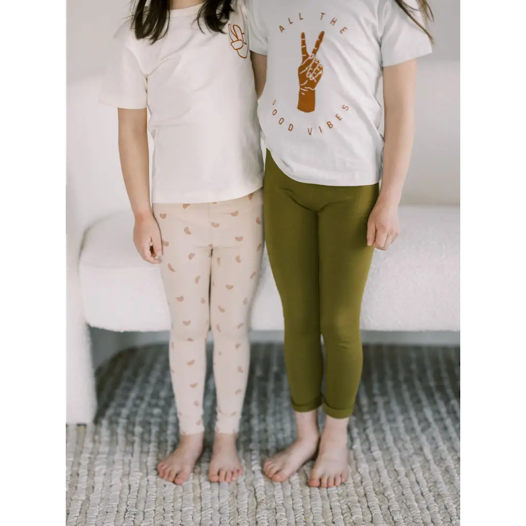 Ditsy Rainbow Leggings for Babies