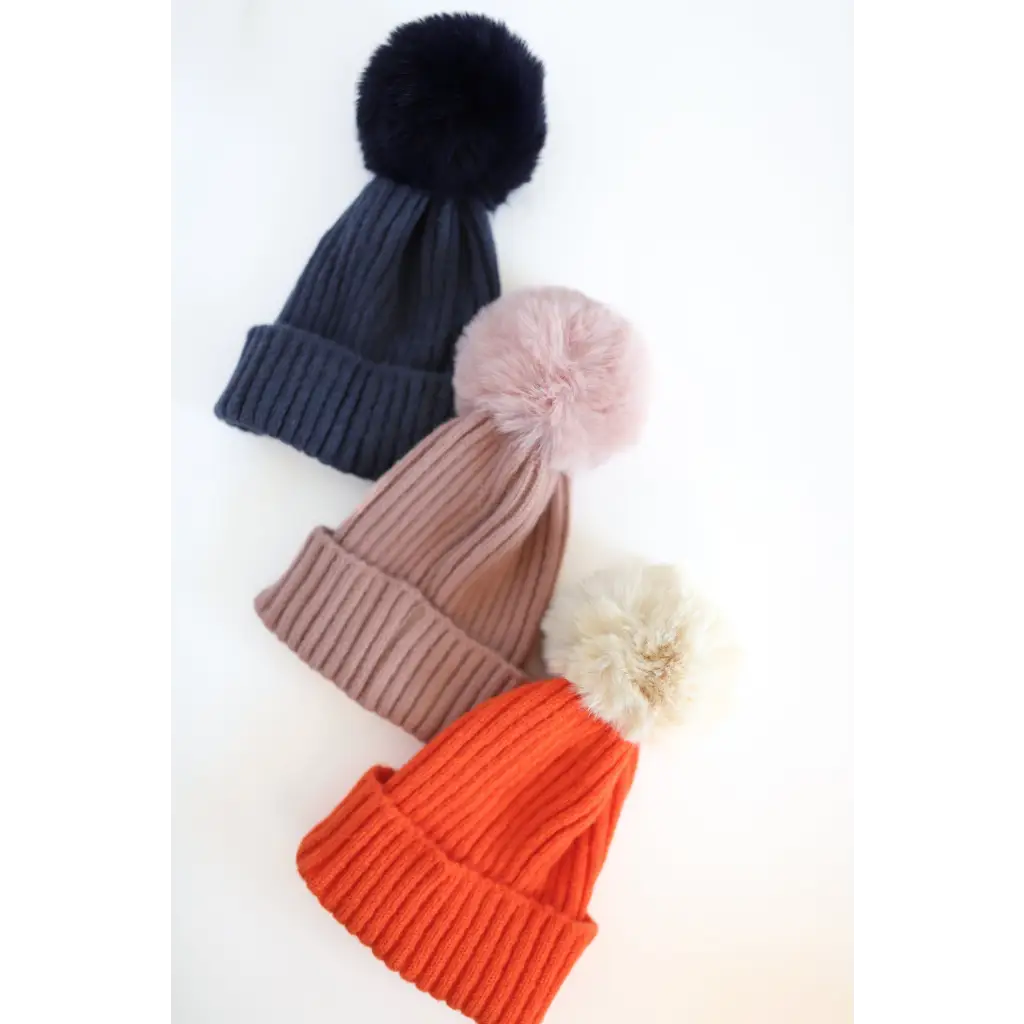 Eloise Pom Pom Beanie for Kids & Baby