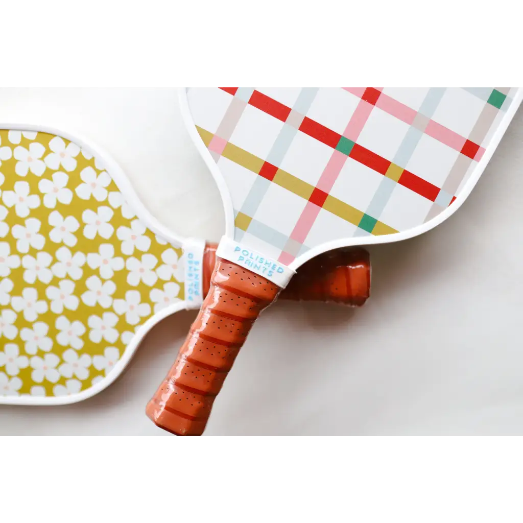 Fun Floral Adult Pickleball Paddle