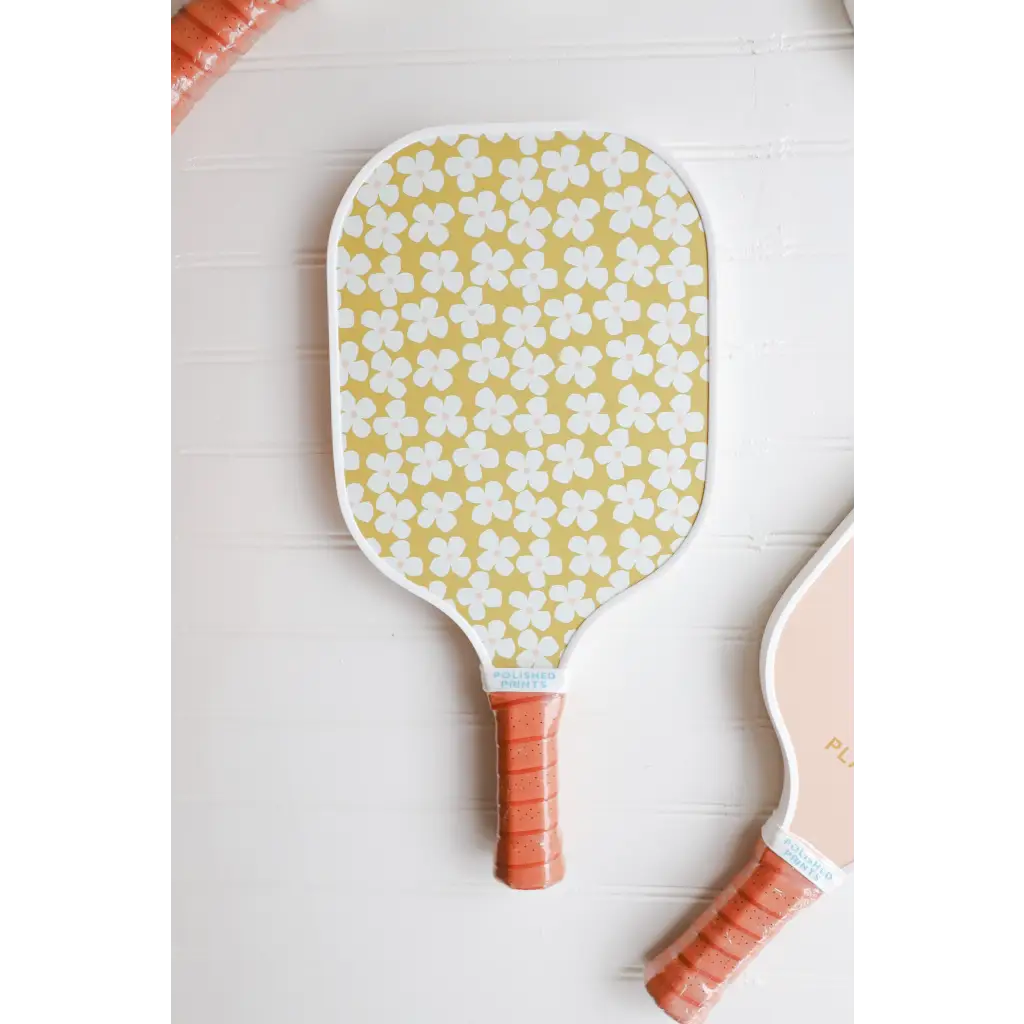 Fun Floral Adult Pickleball Paddle
