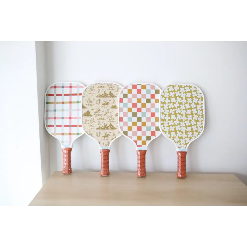 Fun Floral Adult Pickleball Paddle