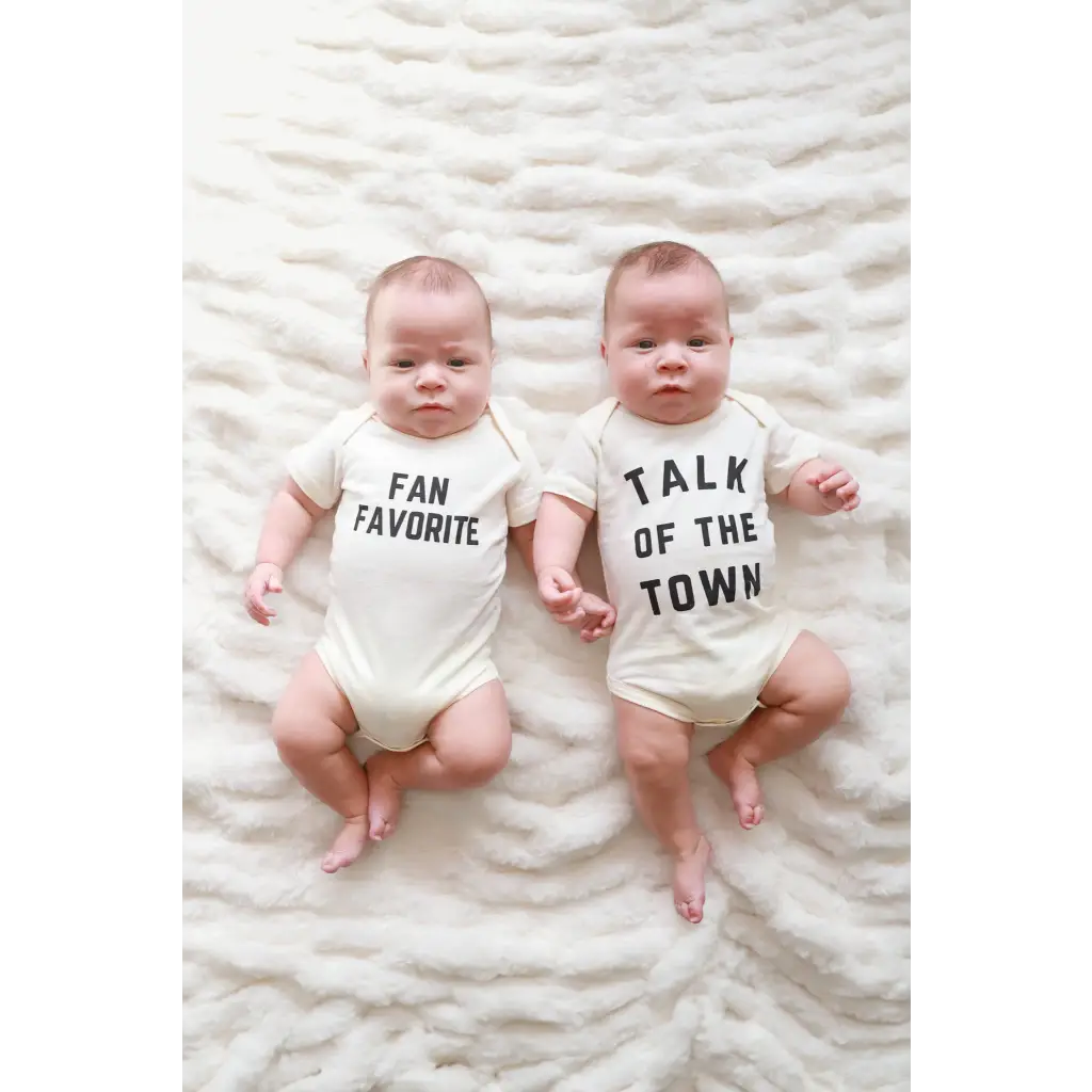 Fan Favorite Organic Cotton Baby Onesie