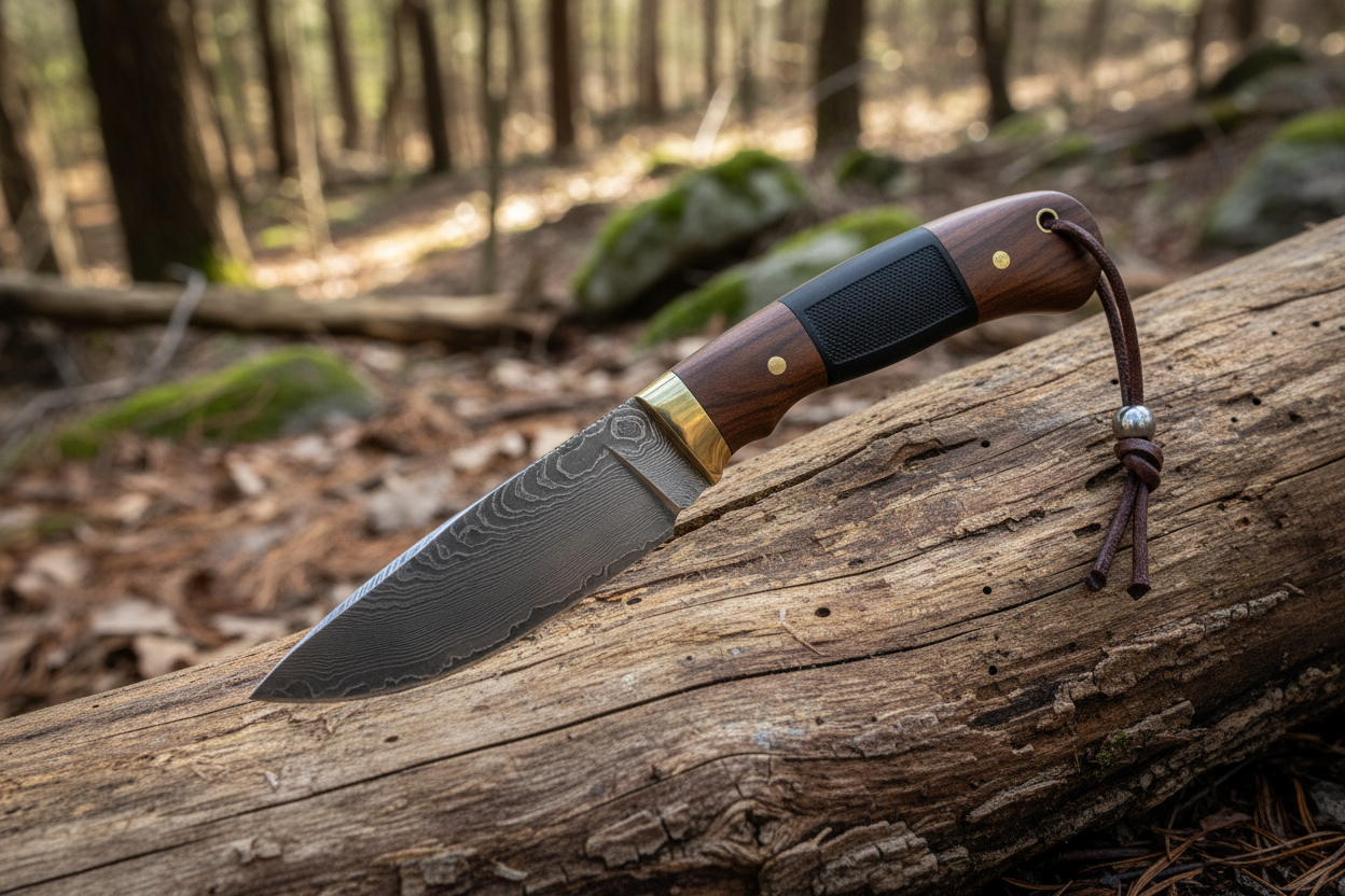 Fixed blade hiking knife