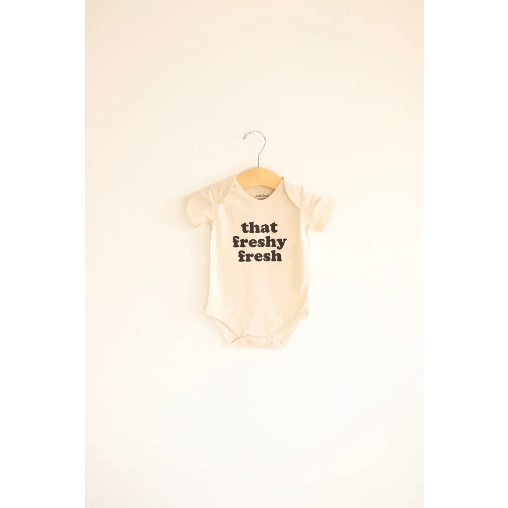 Freshy Fresh Organic Cotton Baby Onesie for New Arrivals