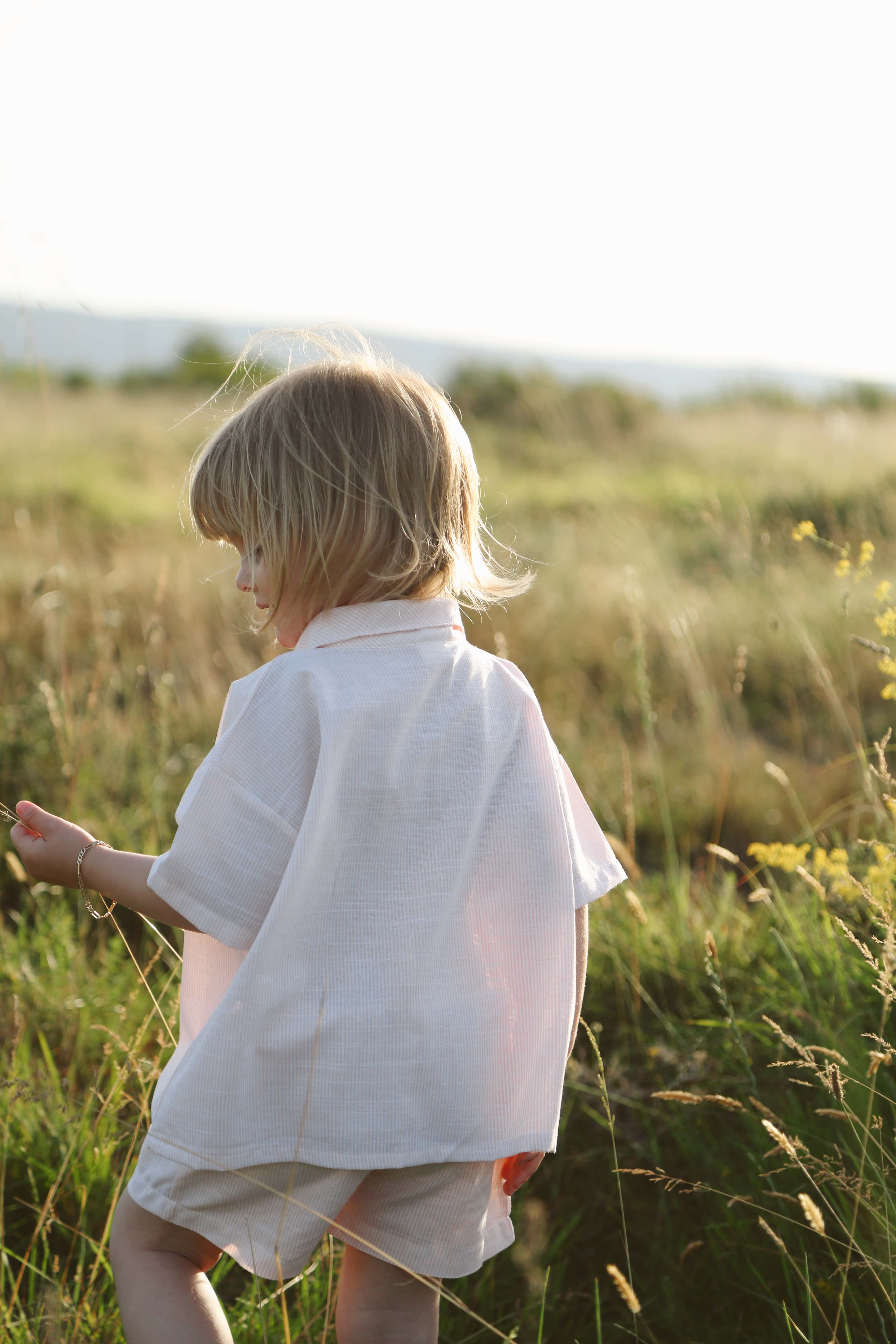 Girl Shirt-Short Set