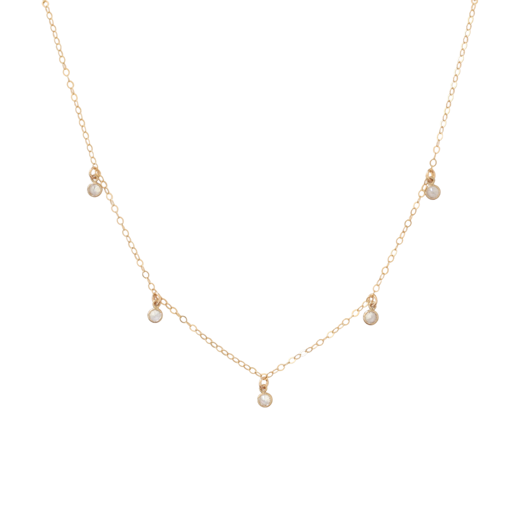 Sea Crystal Shaker Necklace