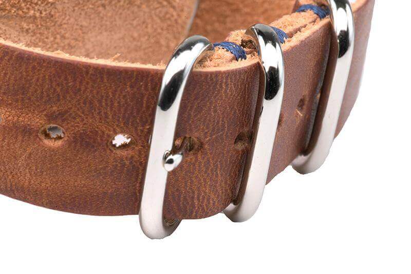 Horween Leather Strap Watch Band
