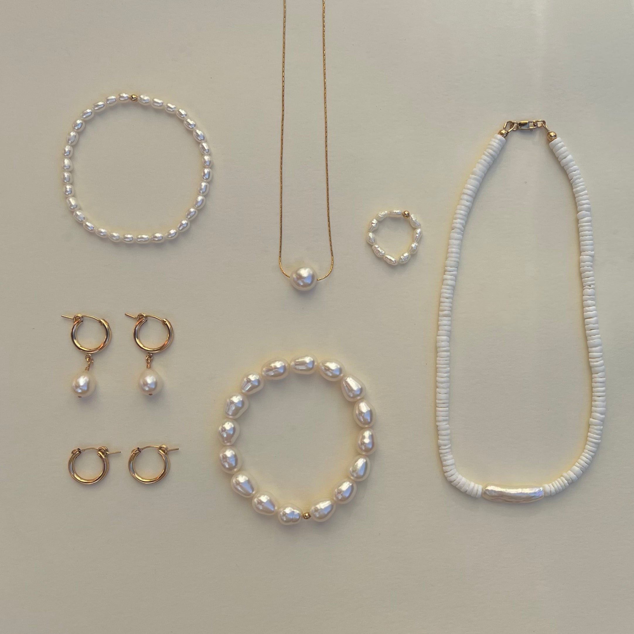 Faith Vintage Pearl Bracelet