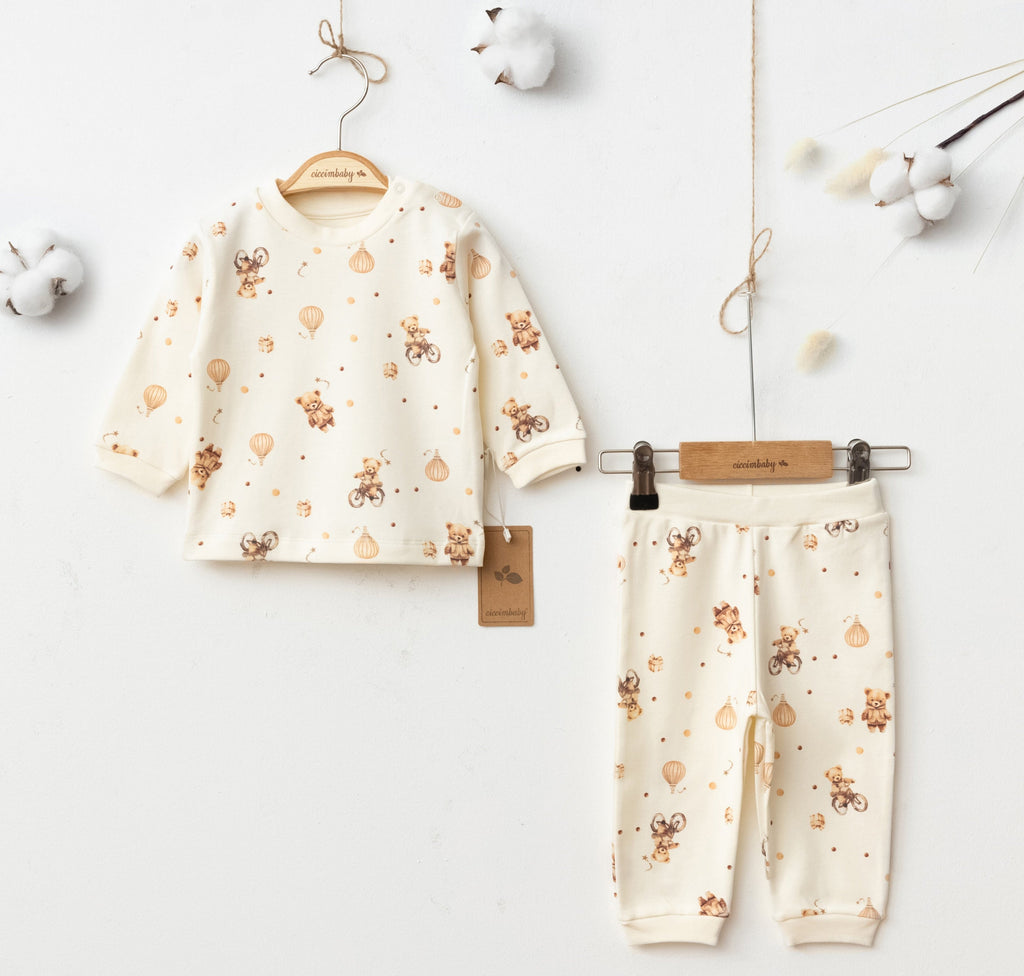 Mini Bicycle Teddy 2 Pcs Set