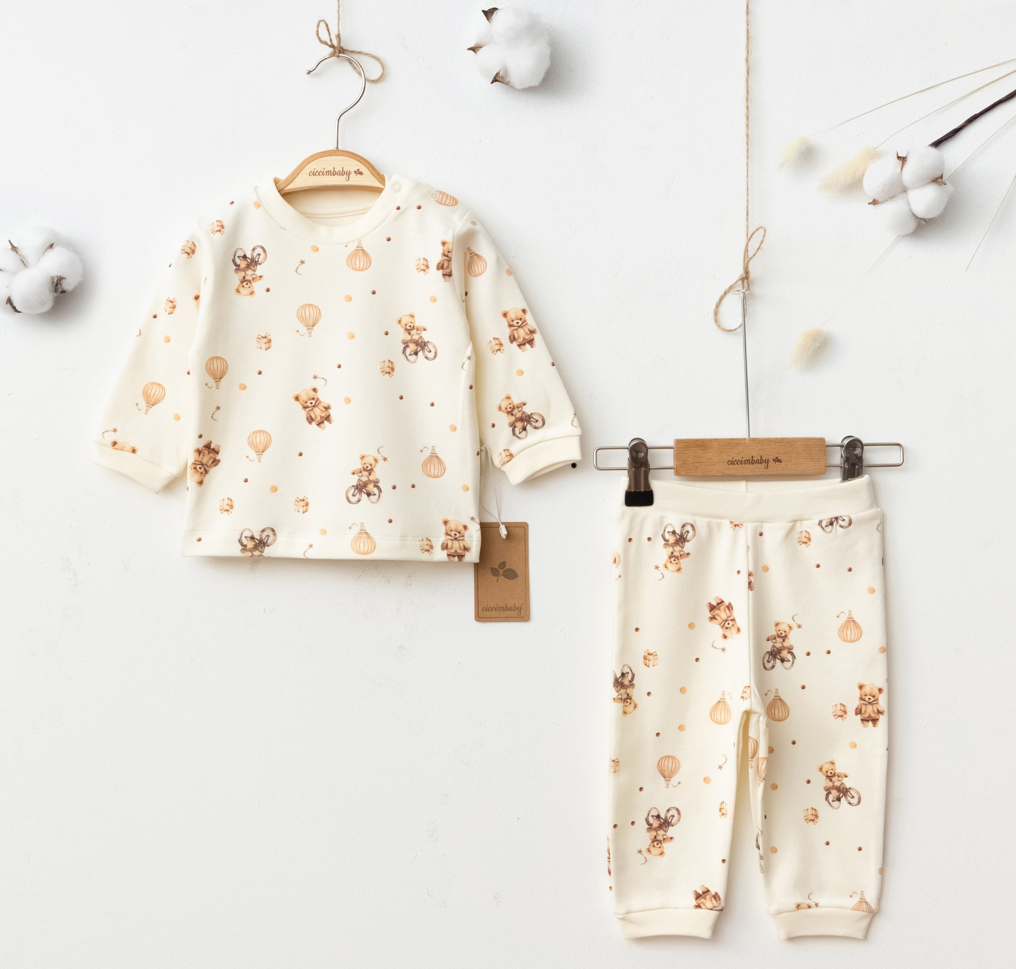 Mini Bicycle Teddy 2 Pcs Set