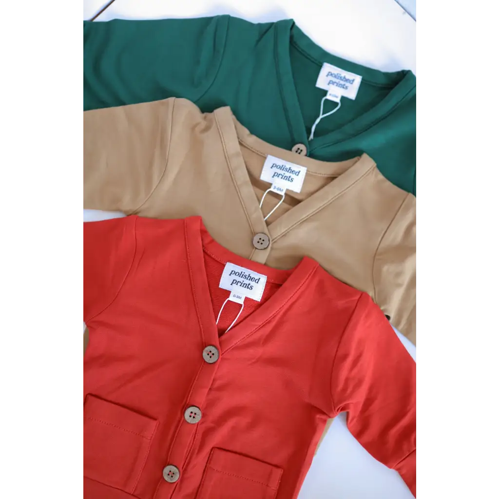 Buttery Soft Mini Grandpa Cardigan