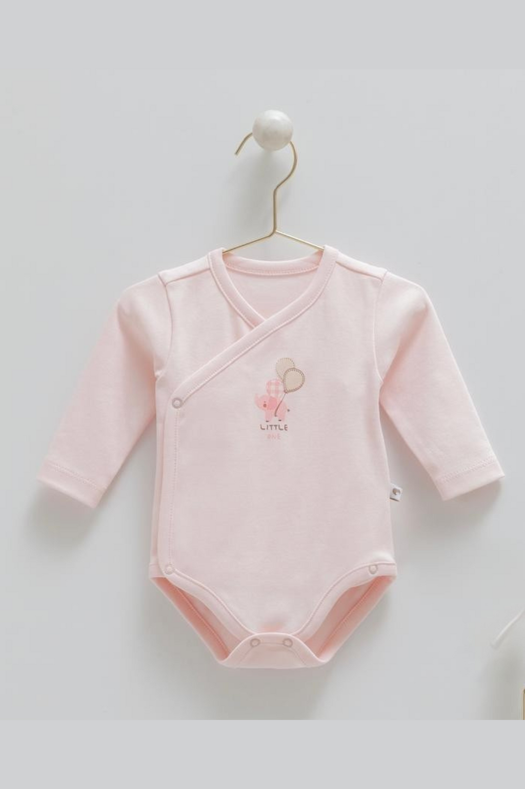 Pink Bodysuit with Balloon Print