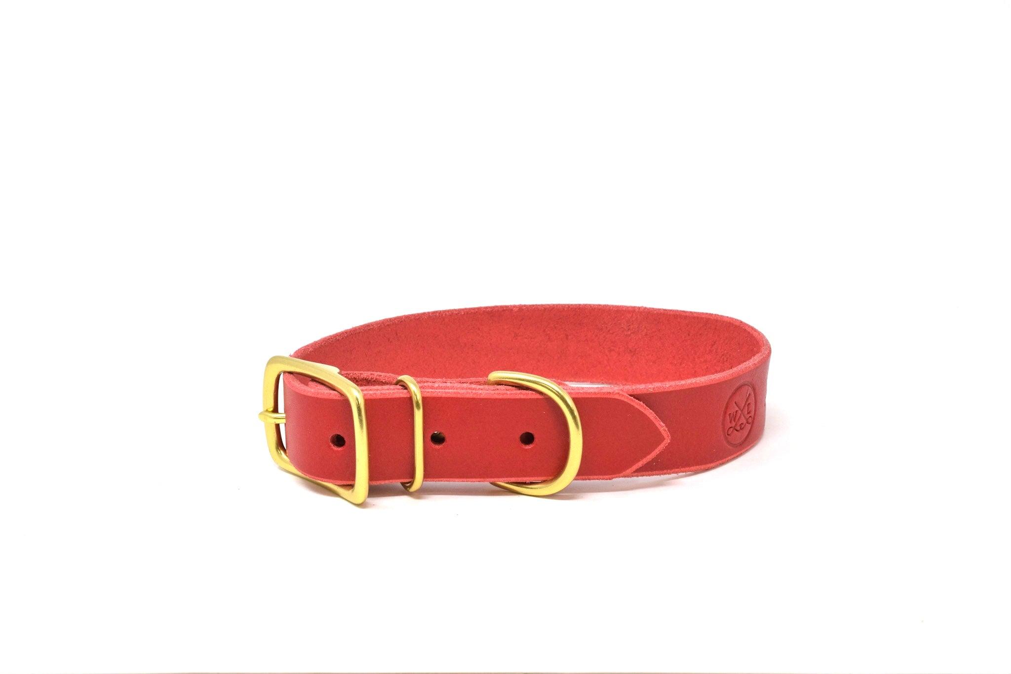 Full Leather Dog Collar