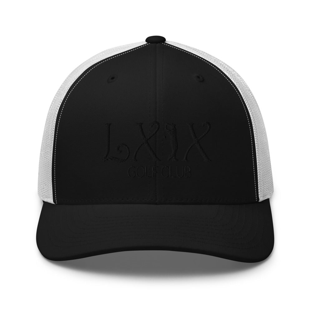 Curve Logo Trucker Cap - Black Logo