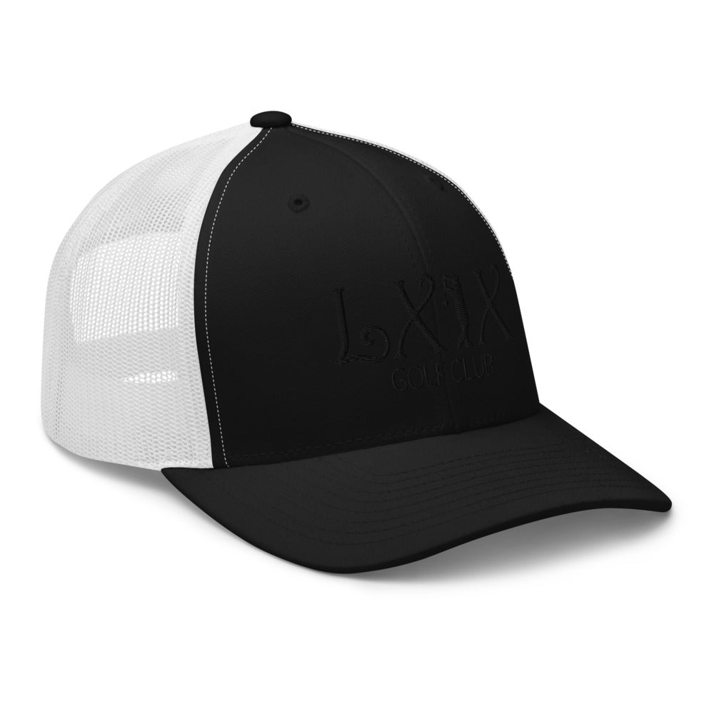 Curve Logo Trucker Cap - Black Logo