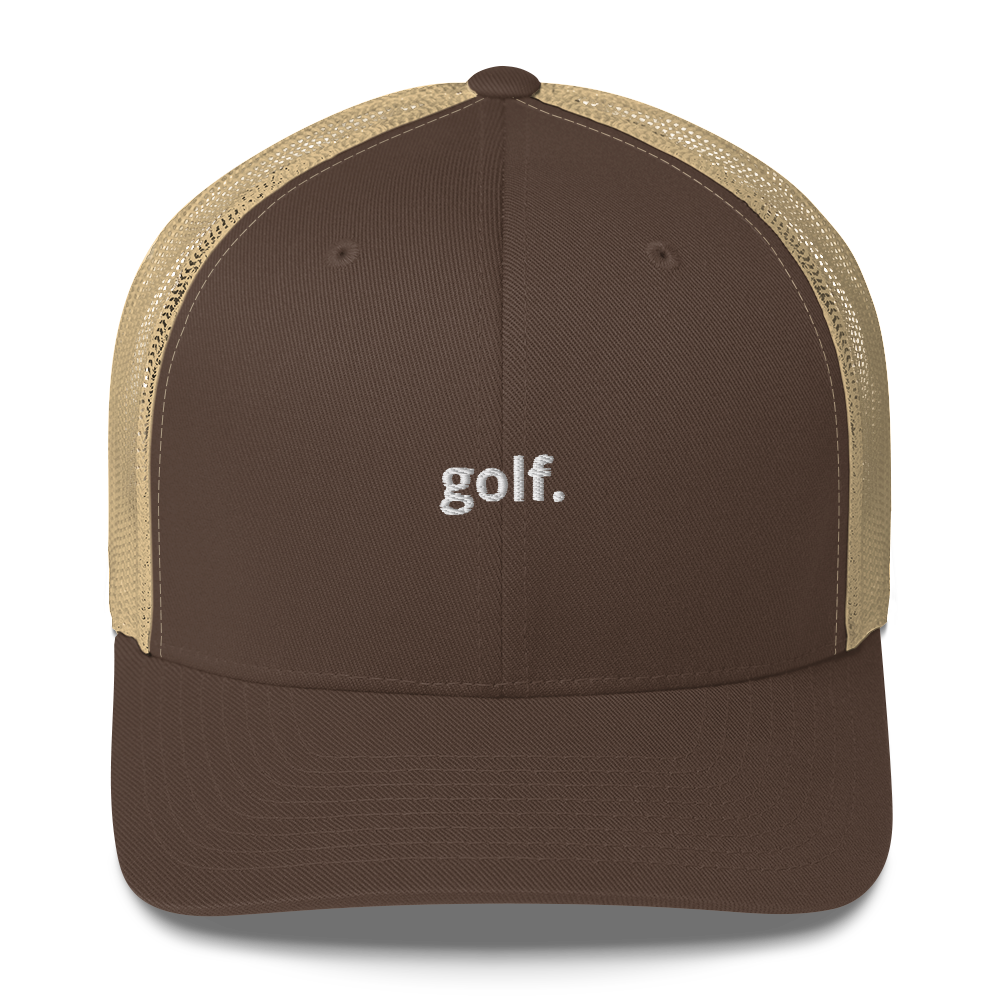 golf. Trucker Cap