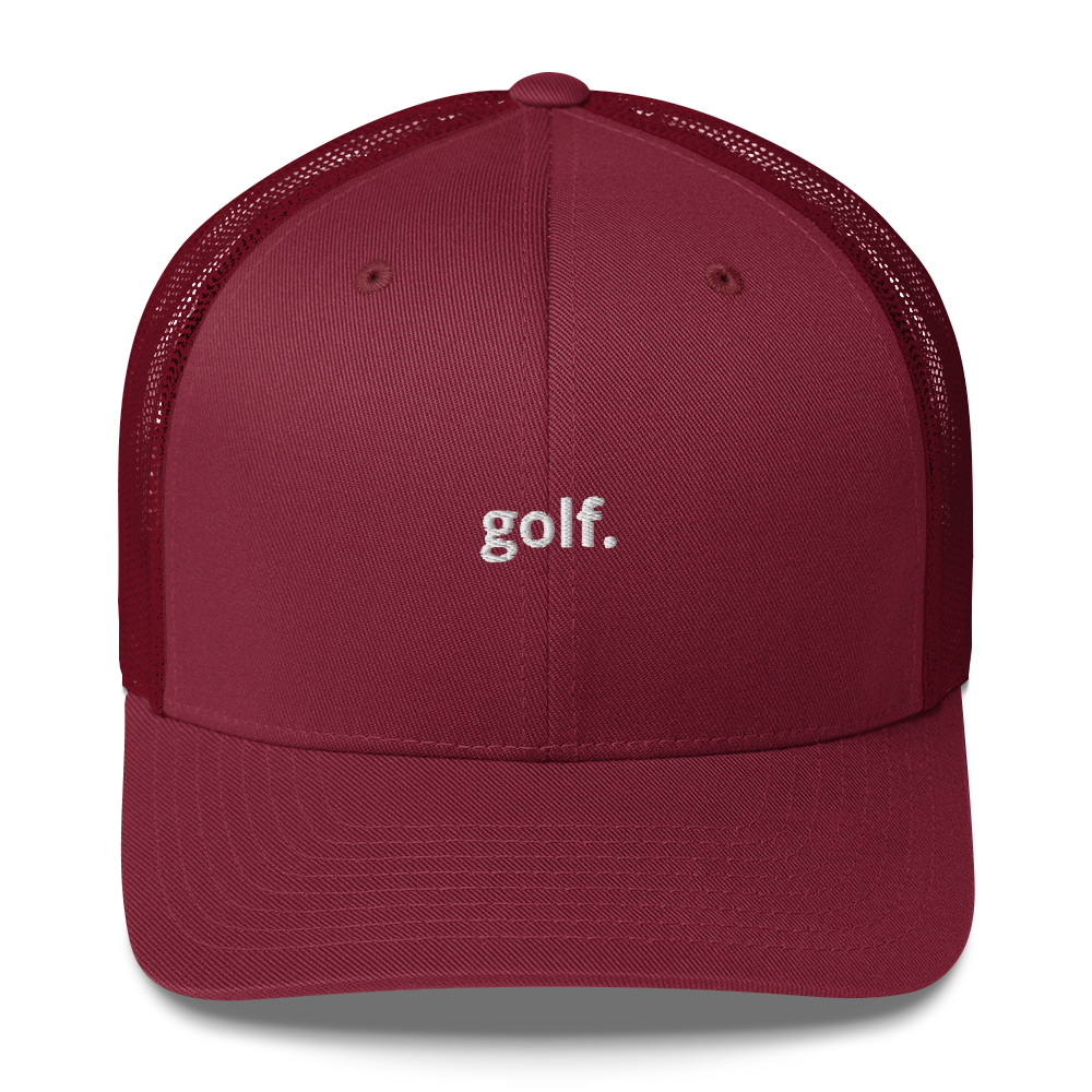 golf. Trucker Cap