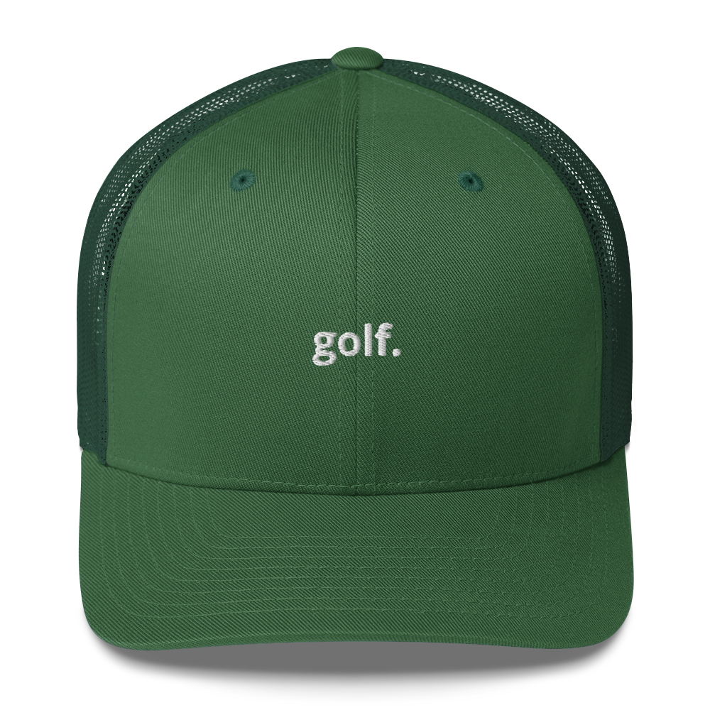 golf. Trucker Cap