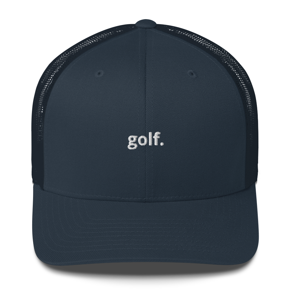 golf. Trucker Cap