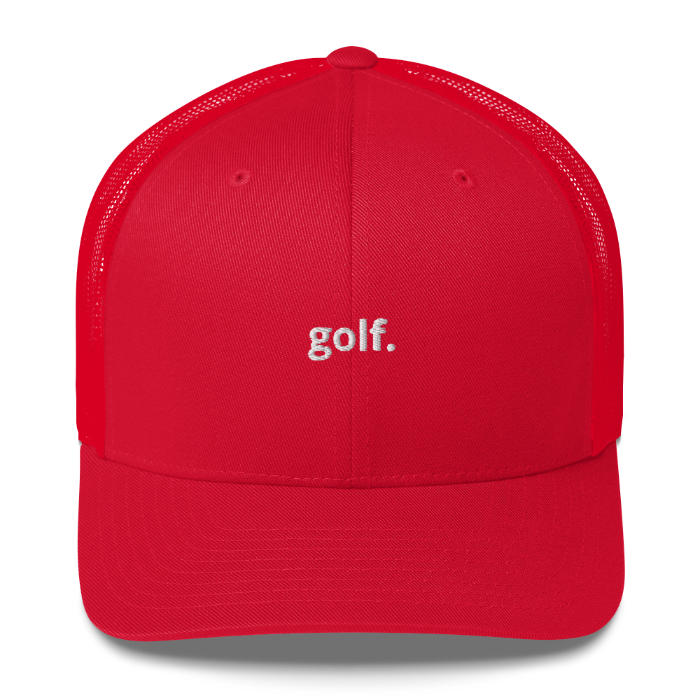 golf. Trucker Cap