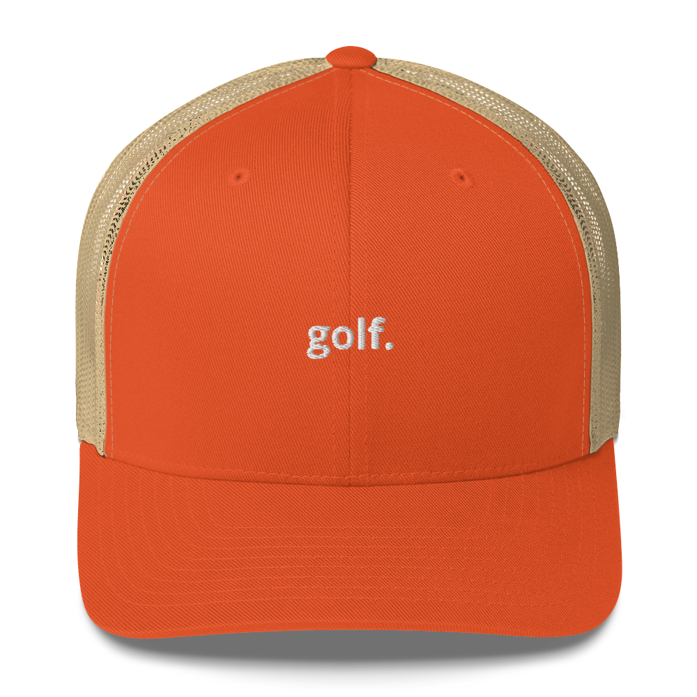 golf. Trucker Cap