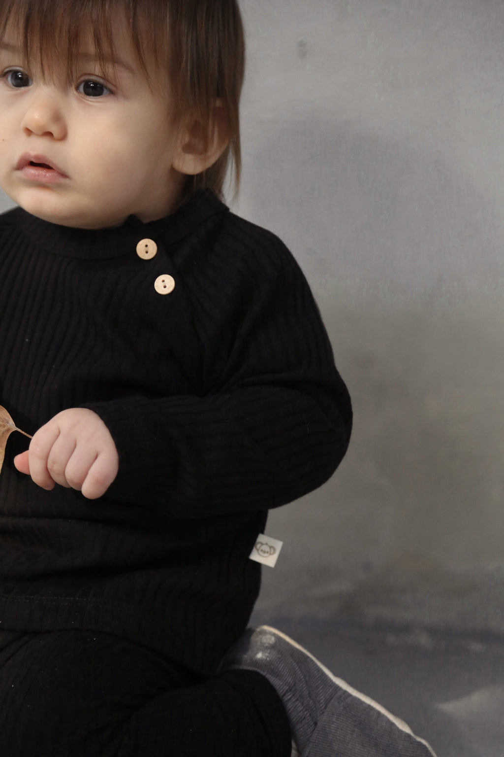 Ribbed Black 2 Set