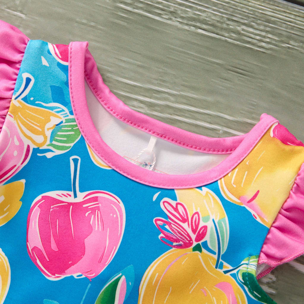 A+ Apples Romper