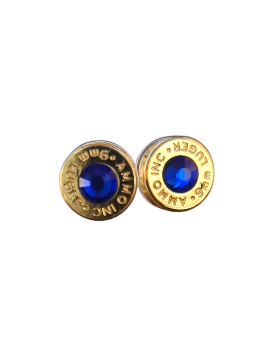 Head Stamp Stud Earrings- 9mm