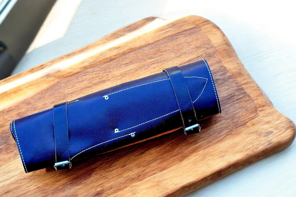 Premium Handmade Damascus Kitchen Knives Set – Resin & Bone