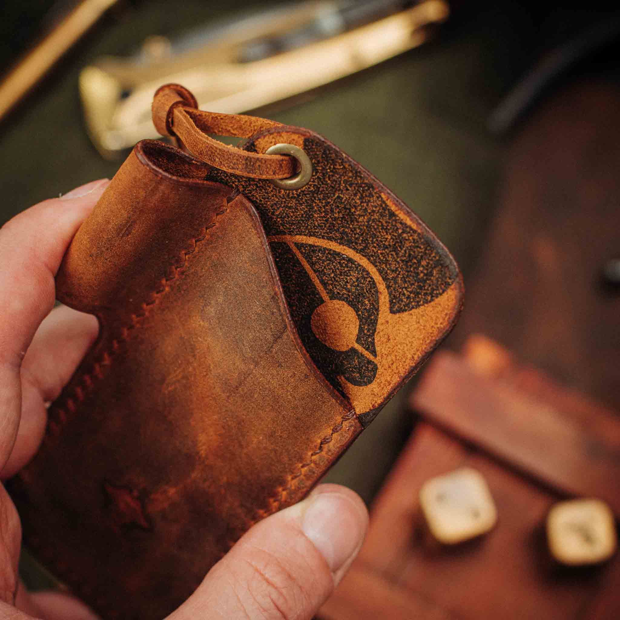 Knife Sheath - Sailor | Leather EDC | Pocket Knife Holder