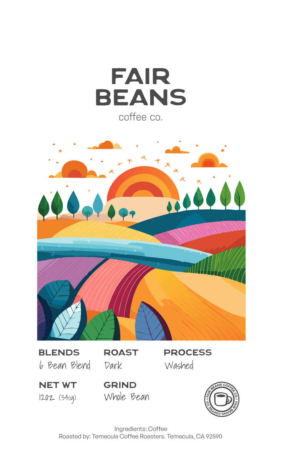 Fairspresso Coffee Beans - Espresso Blend Dark Roast