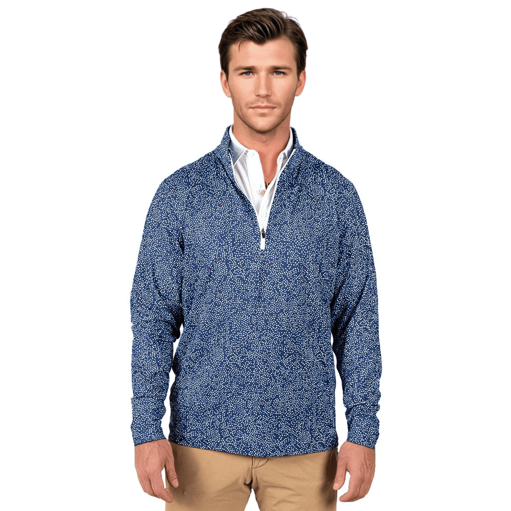 Starry Night Men's Q-Zip