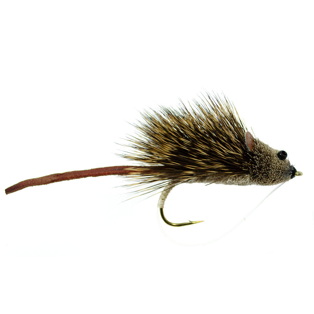 Bass Bug Collection -12 Bass Fly Fishing Flies - Surface Poppers Frog, Rat, Mouse Divers  - Hook Sizes 2,4, 6 And 8