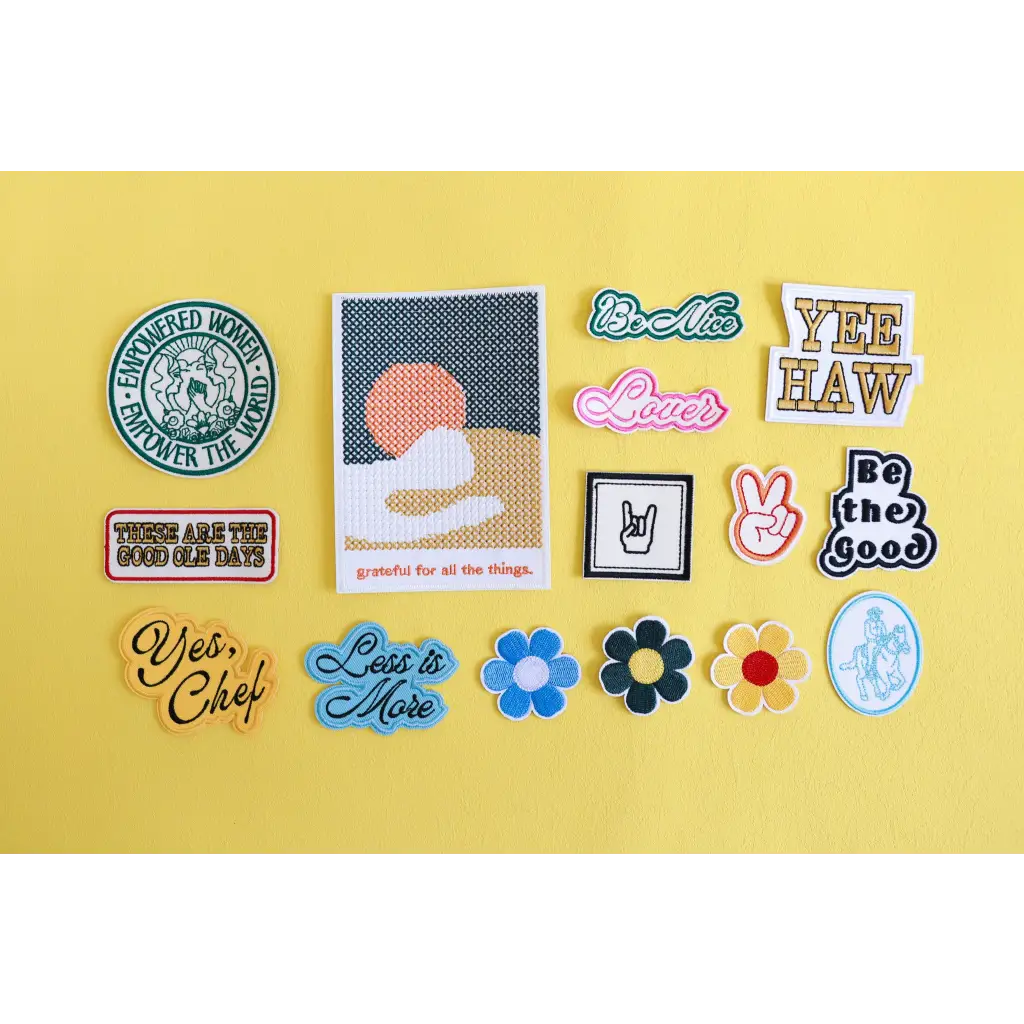 These Are the Good Ole Days Iron-on Patch