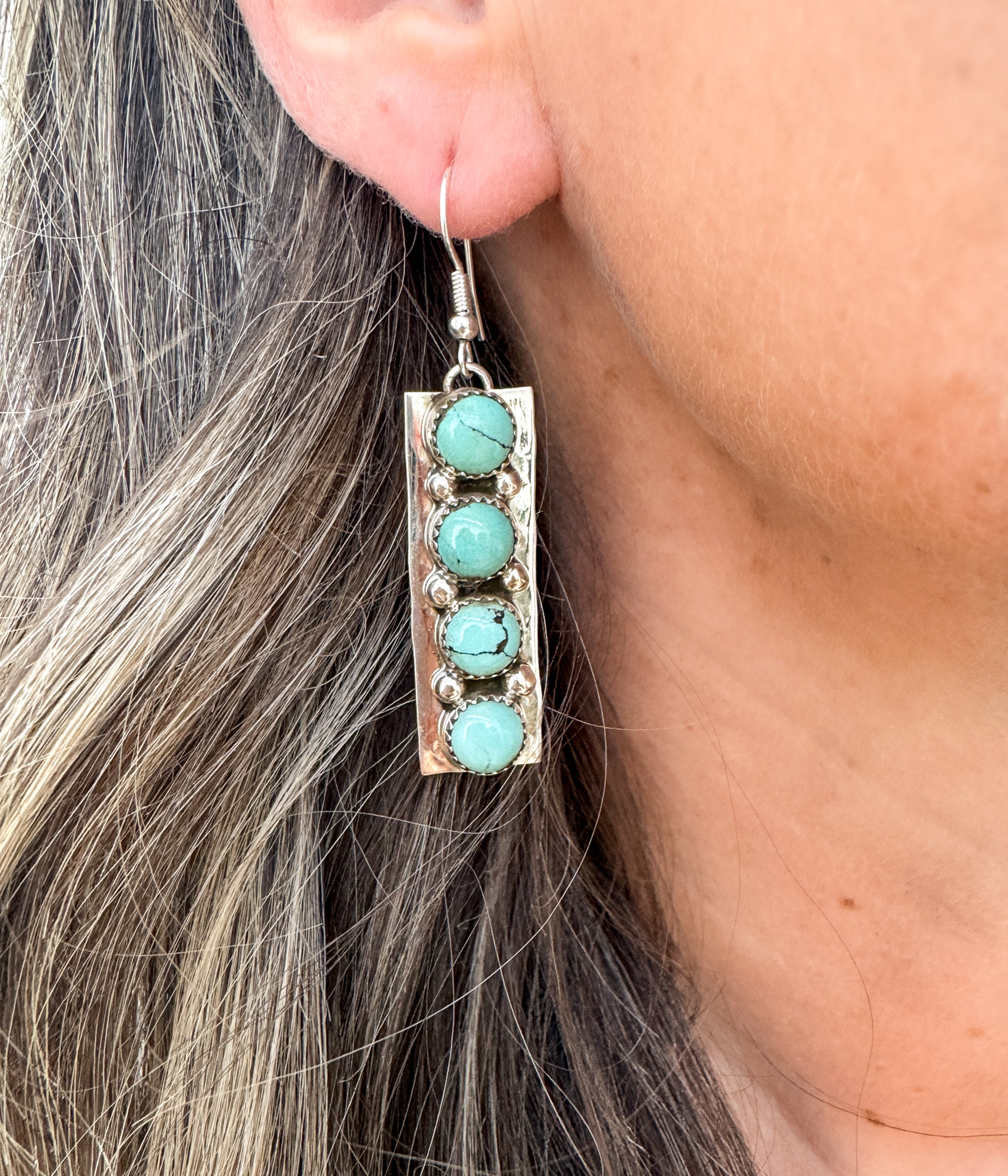 Jody Tsosie Kingman Earrings