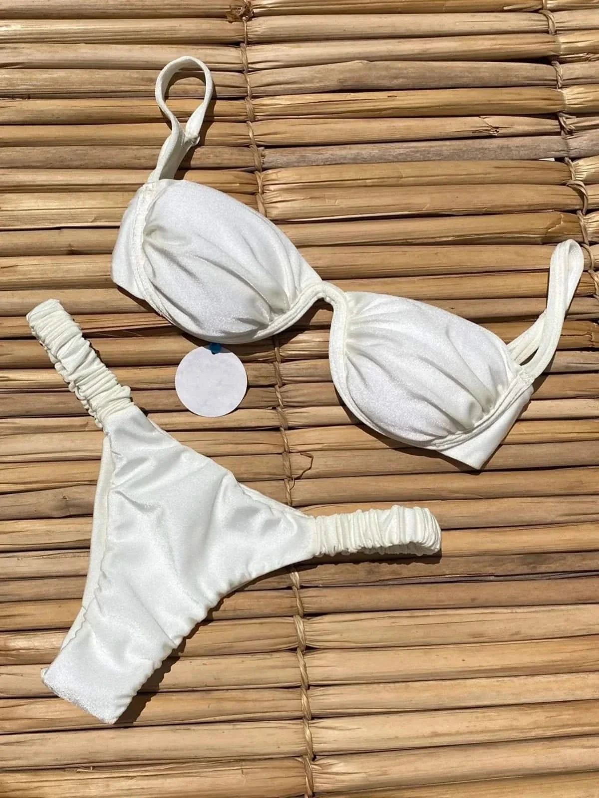 Two-piece push-up bikini swimsuit