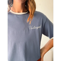 Unhinged Ringer Tee in Slightly-Oversized Womens Cut