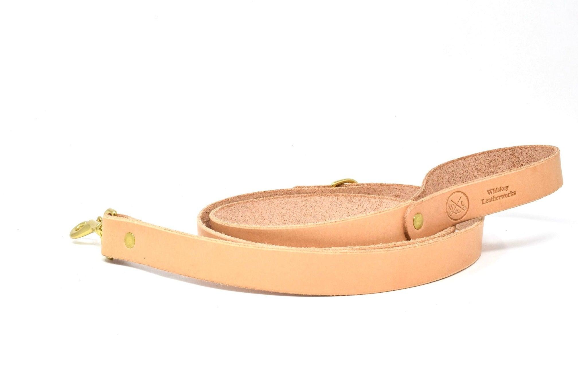 Full Leather Dog Leash