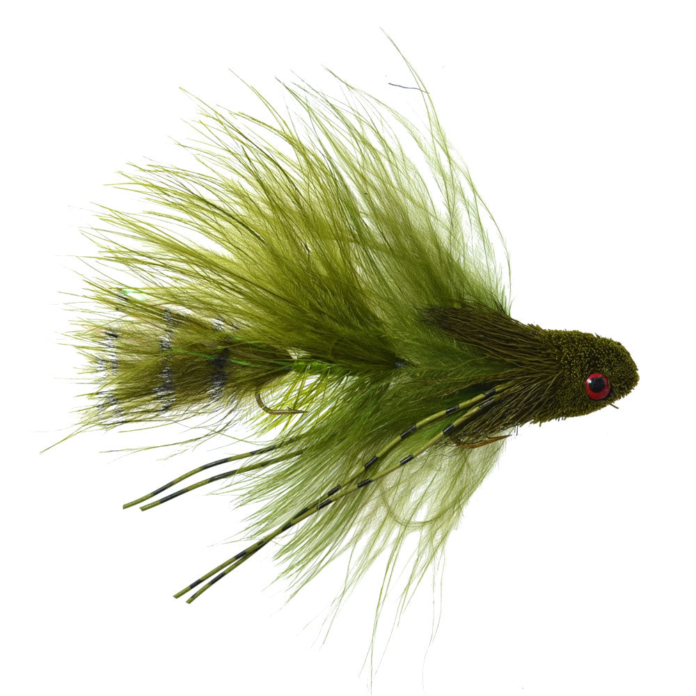 Mini Sex Dungeon Streamer Sampler - 8 Flies - 4 Colors - Size 6 - Articulated Streamers