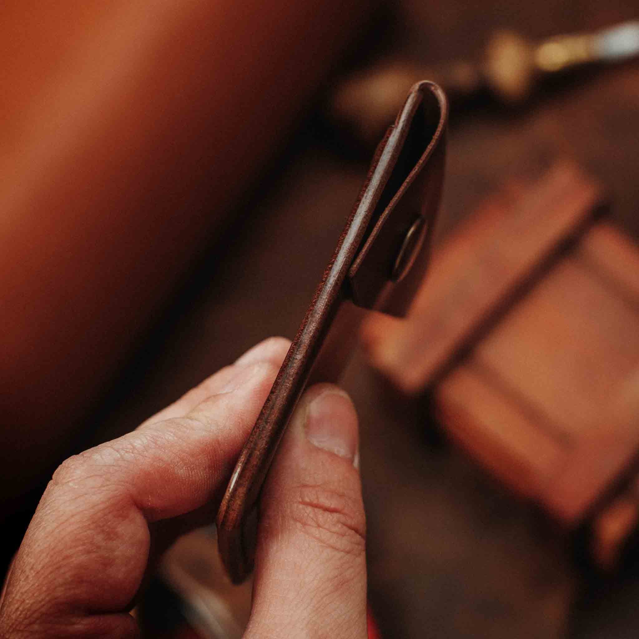 Leather Velcro Wallet - Voyager v2 | Patch Display Card Holder | EDC