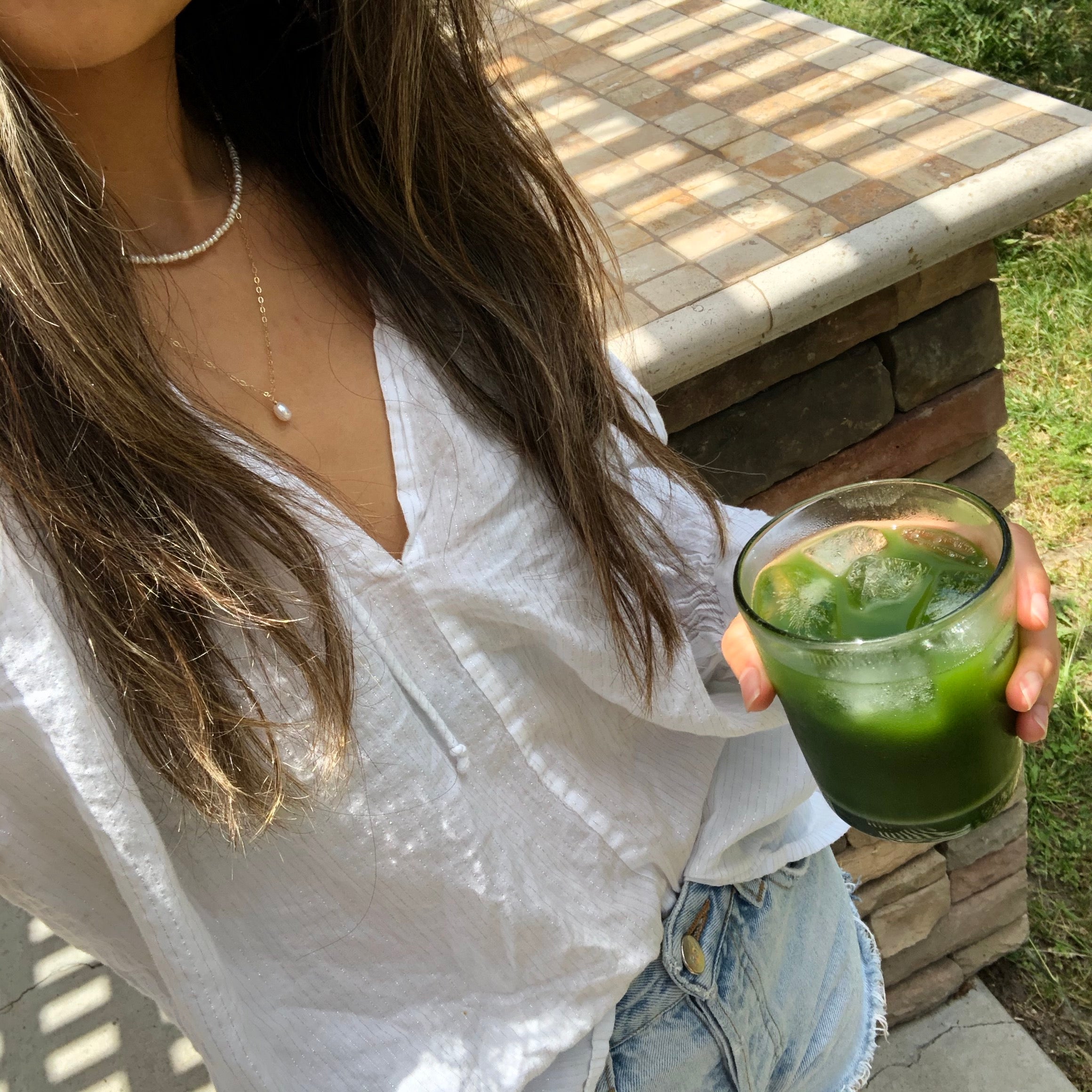 Dainty Pearl Necklace