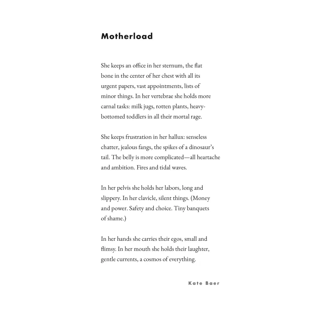 5x7in Kate Baer Poems | FREE SHIPPING