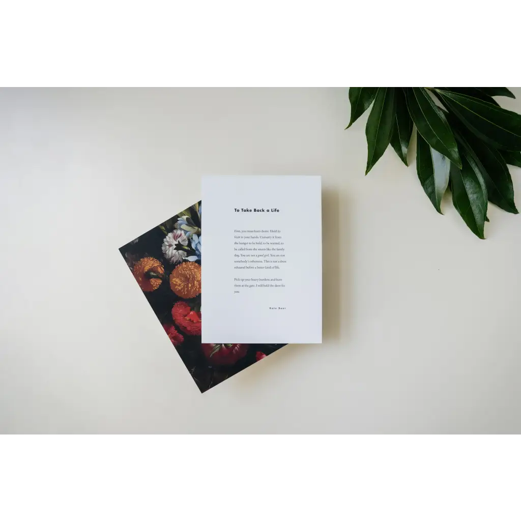 5x7in Kate Baer Poems | FREE SHIPPING