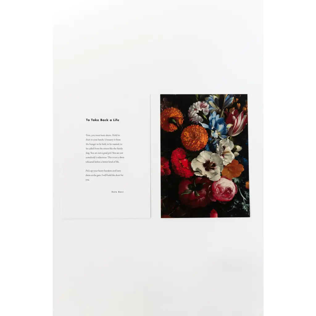 5x7in Kate Baer Poems | FREE SHIPPING