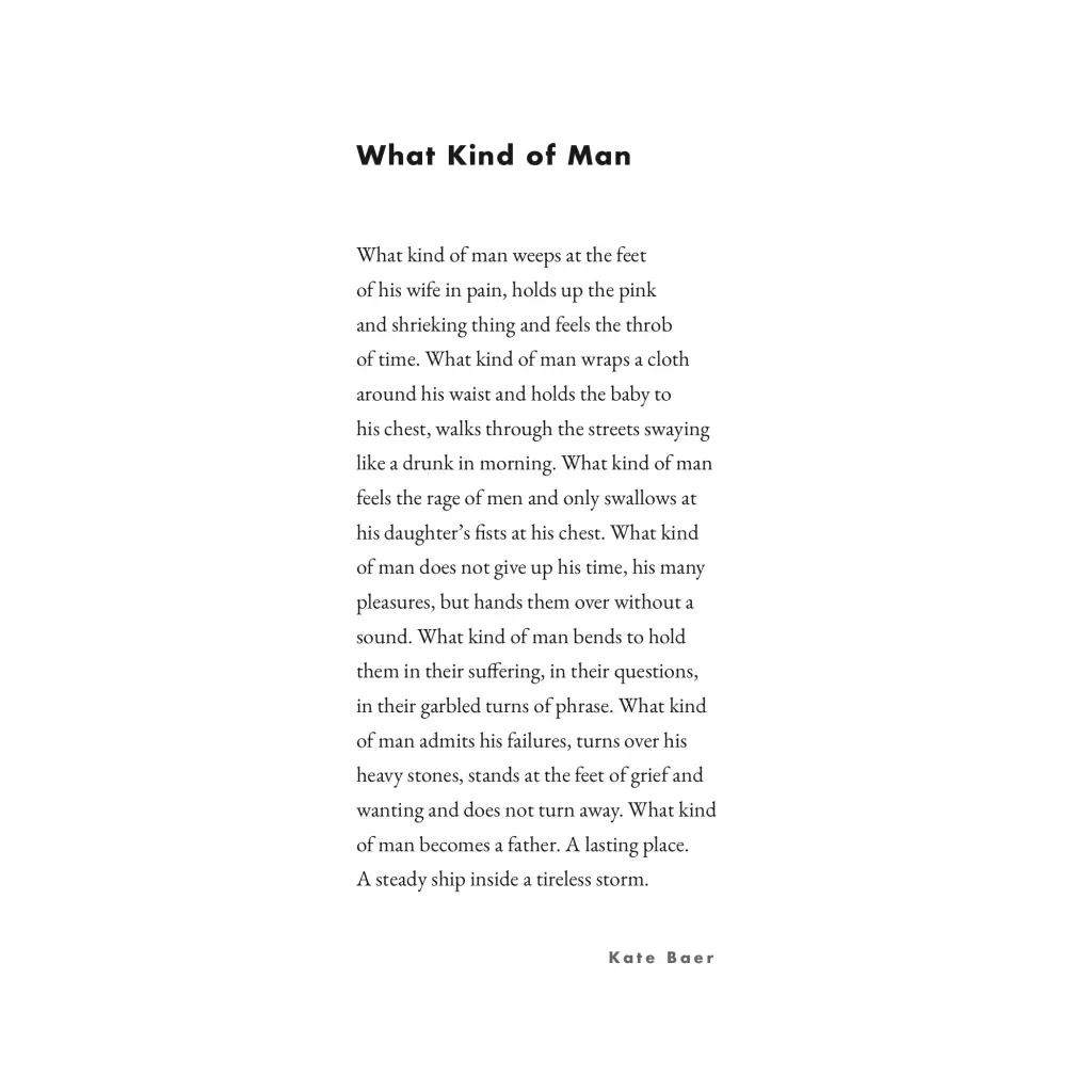 5x7in Kate Baer Poems | FREE SHIPPING